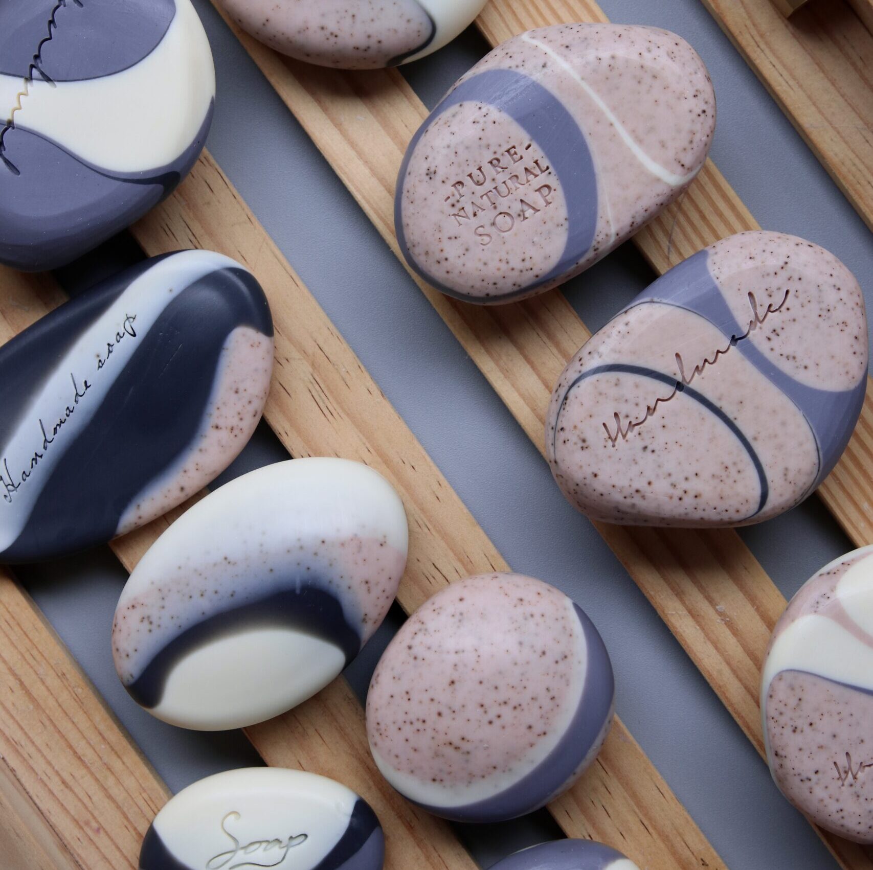 【視覺系列】鵝卵石皂